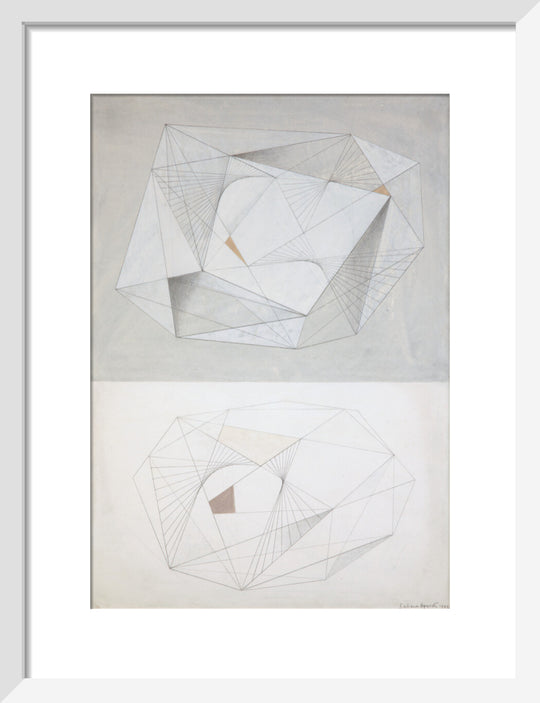 Barbara Hepworth, Forms (Brown, Grey and White), 1941