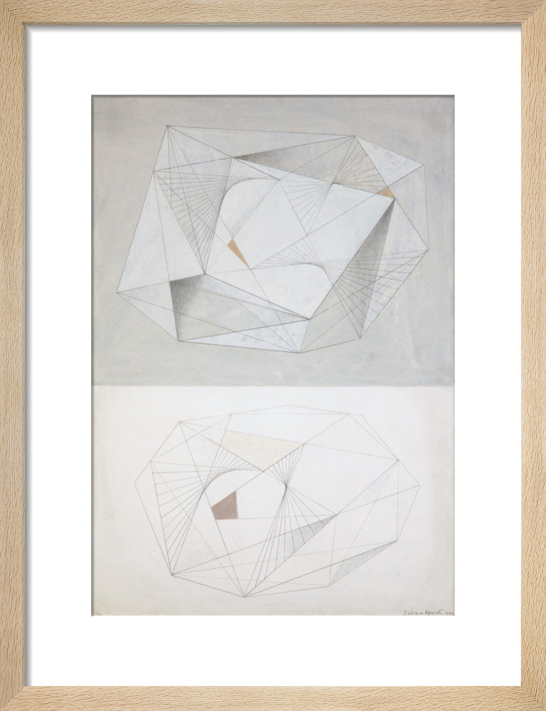 Barbara Hepworth, Forms (Brown, Grey and White), 1941