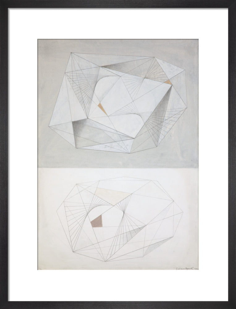 Barbara Hepworth, Forms (Brown, Grey and White), 1941