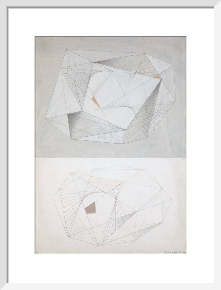 Barbara Hepworth, Forms (Brown, Grey and White), 1941