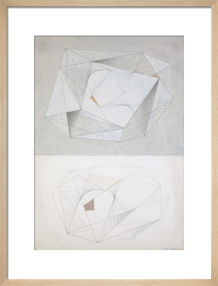 Barbara Hepworth, Forms (Brown, Grey and White), 1941
