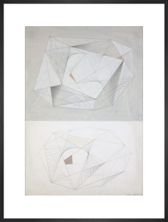 Barbara Hepworth, Forms (Brown, Grey and White), 1941