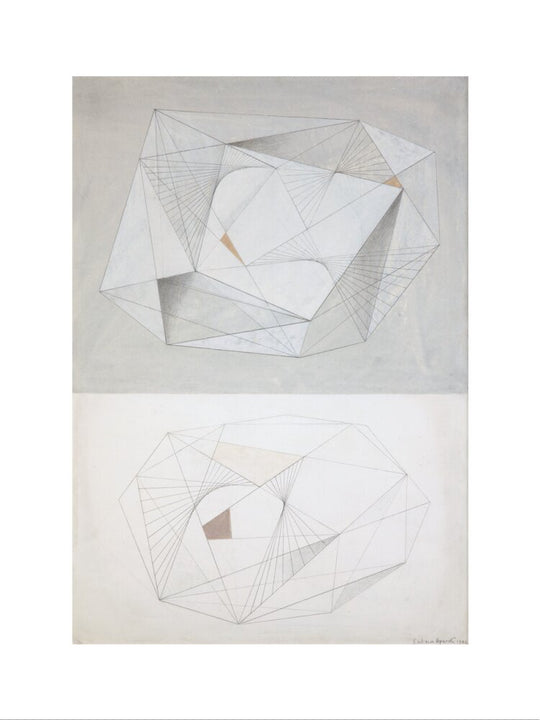 Barbara Hepworth, Forms (Brown, Grey and White), 1941