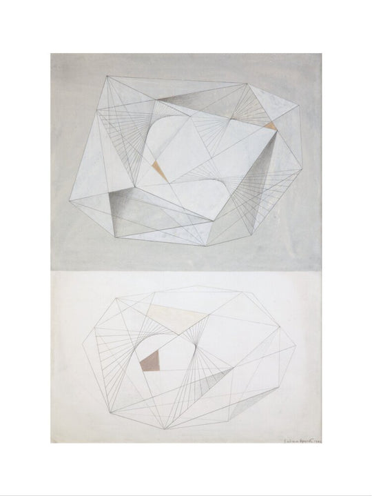 Barbara Hepworth, Forms (Brown, Grey and White), 1941