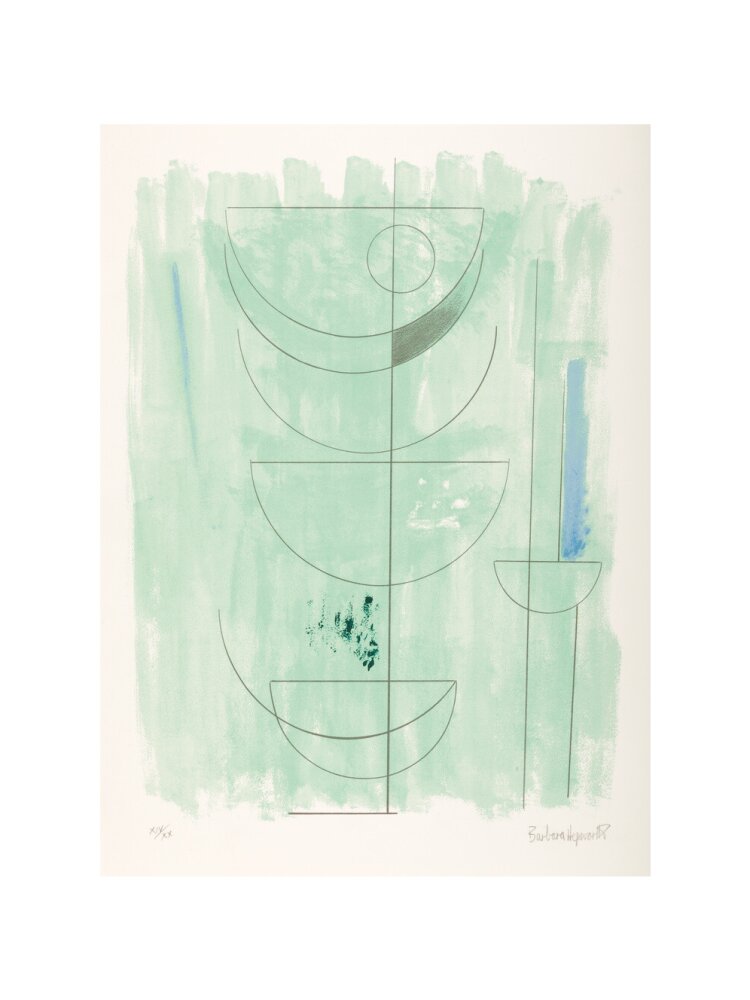Barbara Hepworth, Green Man, 1972