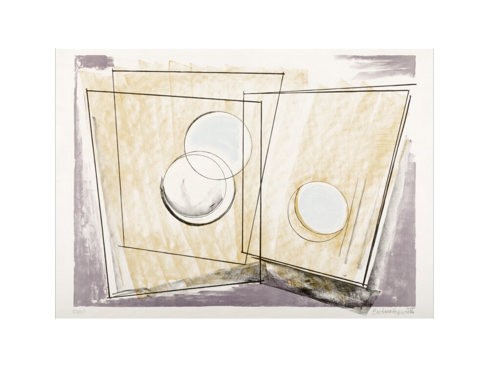 Barbara Hepworth, Oblique Forms, 1969