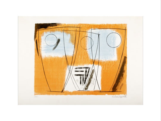 Barbara Hepworth, Three Forms, 1969 - from the Graphic Works Collection