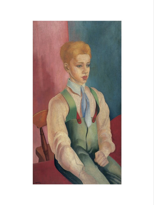 Bernard Meninsky, Portrait of a Boy, 1917