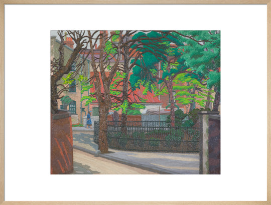 Charles Ginner, Pond Square, Highgate, 1932