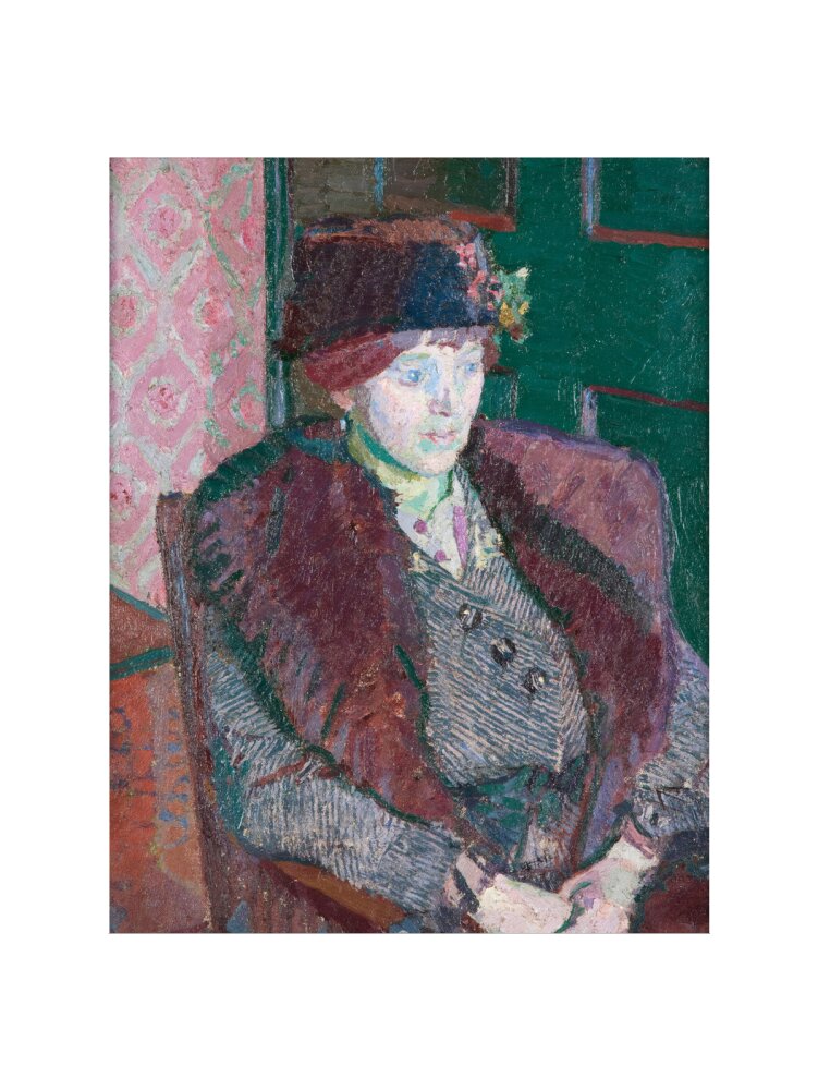Harold Gilman, Mrs Victor Sly, 1914–15