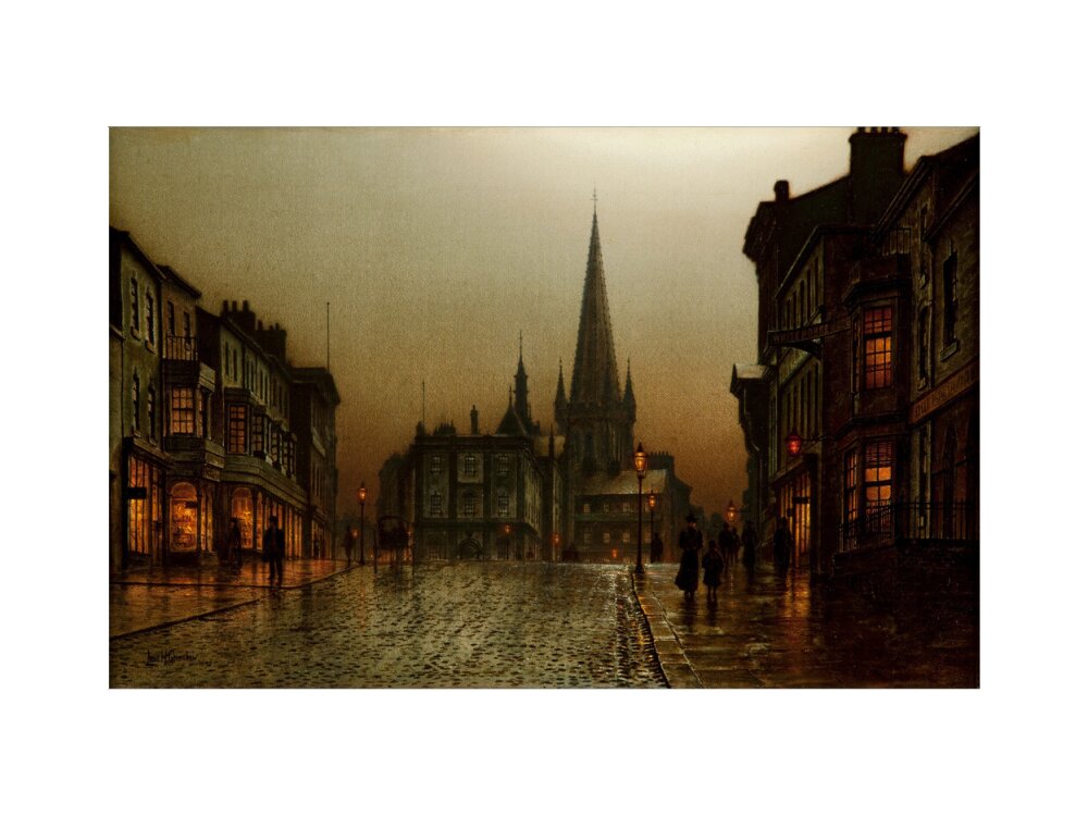 Louis Atkinson Grimshaw, Wakefield, Upper Westgate, 1896