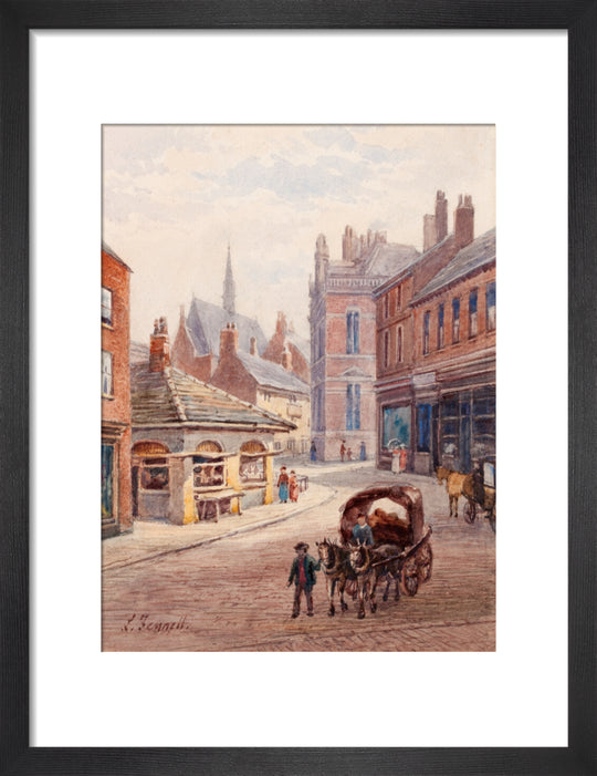 Louisa Fennell, Shambles from the Bull Ring, 1902