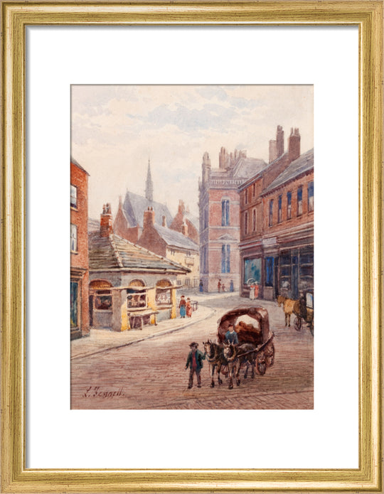 Louisa Fennell, Shambles from the Bull Ring, 1902