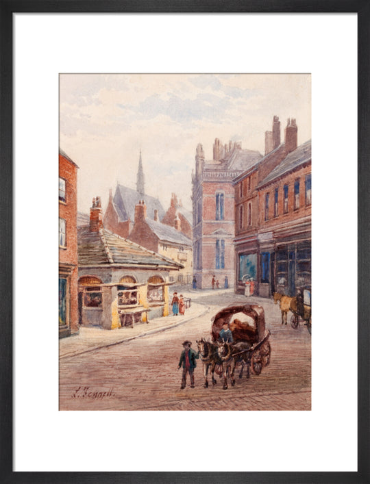 Louisa Fennell, Shambles from the Bull Ring, 1902