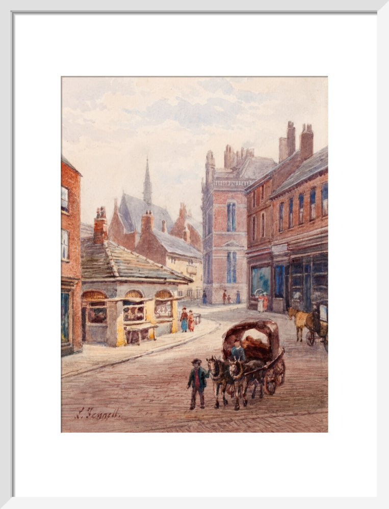Louisa Fennell, Shambles from the Bull Ring, 1902