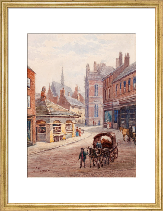 Louisa Fennell, Shambles from the Bull Ring, 1902