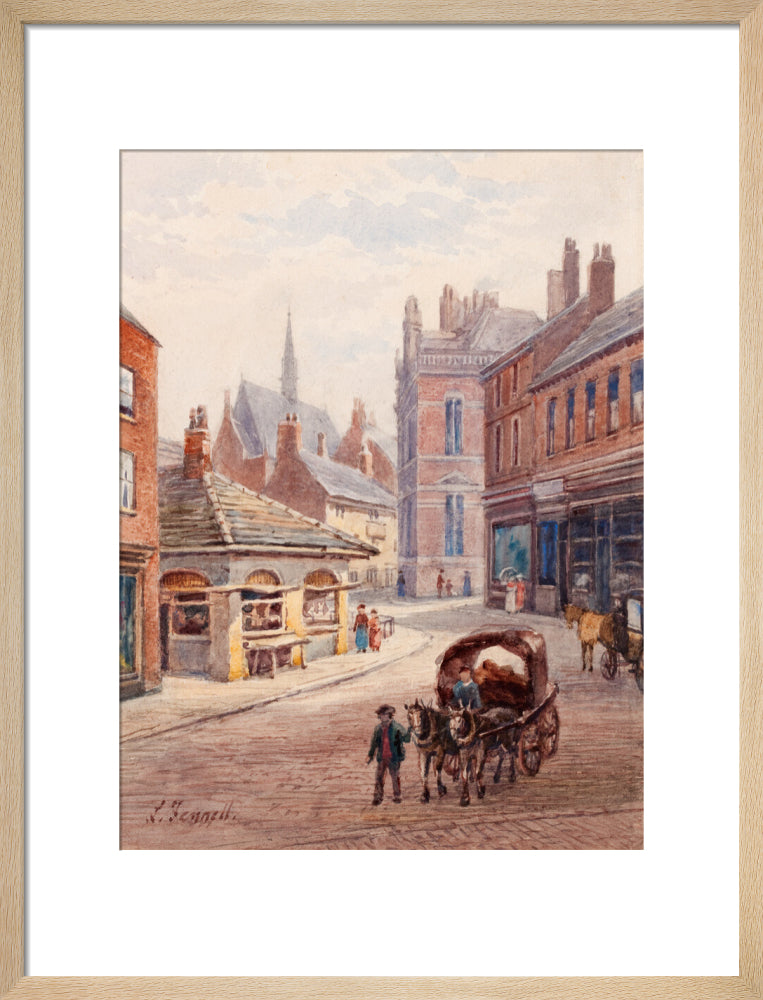 Louisa Fennell, Shambles from the Bull Ring, 1902
