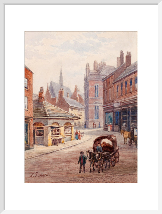 Louisa Fennell, Shambles from the Bull Ring, 1902