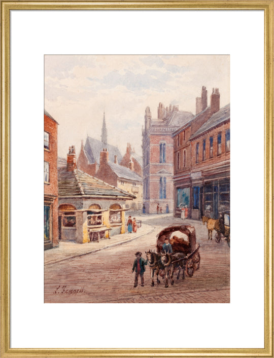 Louisa Fennell, Shambles from the Bull Ring, 1902