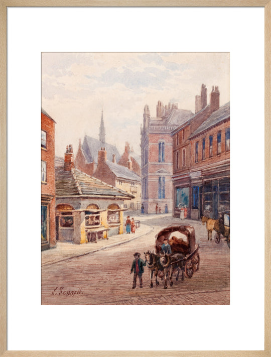Louisa Fennell, Shambles from the Bull Ring, 1902
