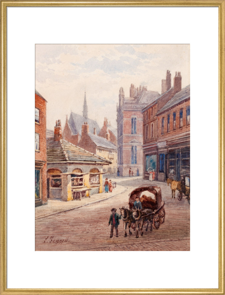 Louisa Fennell, Shambles from the Bull Ring, 1902
