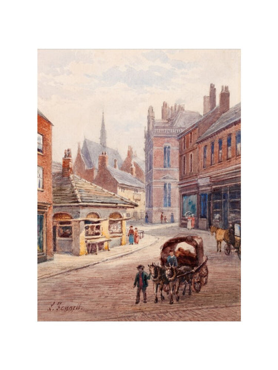 Louisa Fennell, Shambles from the Bull Ring, 1902
