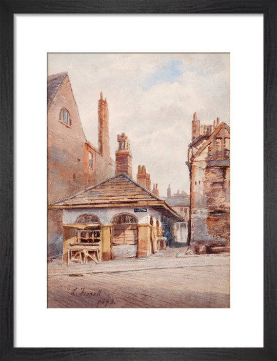Louisa Fennell, Shambles Meat Market, Bull Ring, Wakefield, 1898
