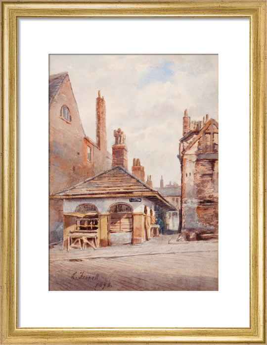 Louisa Fennell, Shambles Meat Market, Bull Ring, Wakefield, 1898