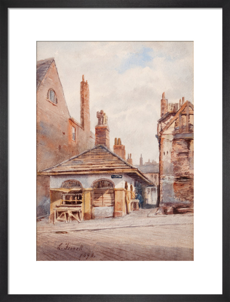 Louisa Fennell, Shambles Meat Market, Bull Ring, Wakefield, 1898