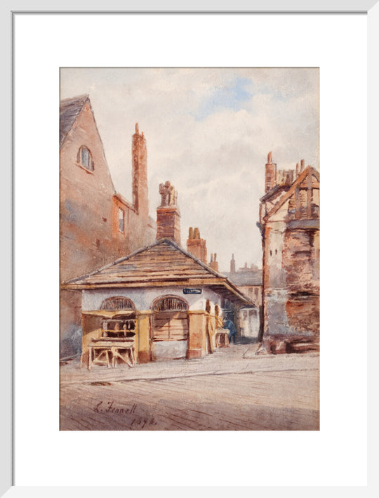 Louisa Fennell, Shambles Meat Market, Bull Ring, Wakefield, 1898