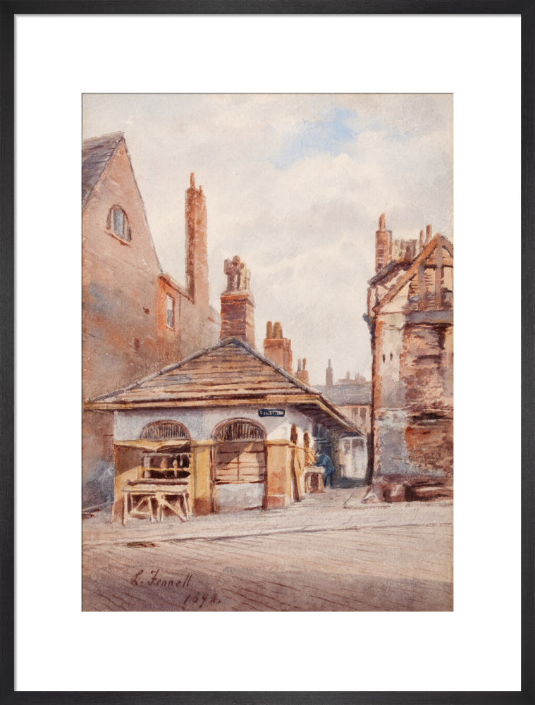 Louisa Fennell, Shambles Meat Market, Bull Ring, Wakefield, 1898
