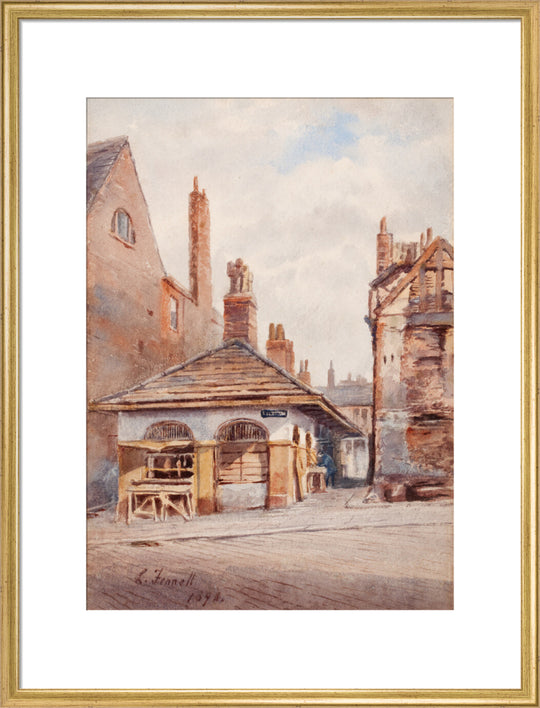 Louisa Fennell, Shambles Meat Market, Bull Ring, Wakefield, 1898