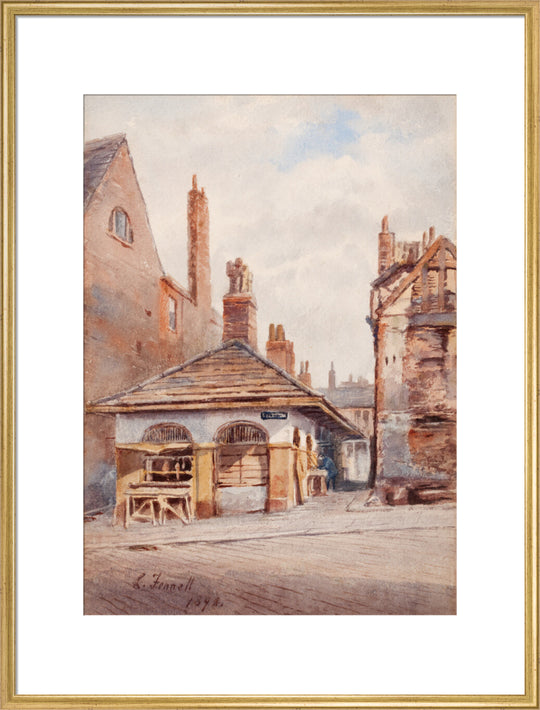 Louisa Fennell, Shambles Meat Market, Bull Ring, Wakefield, 1898