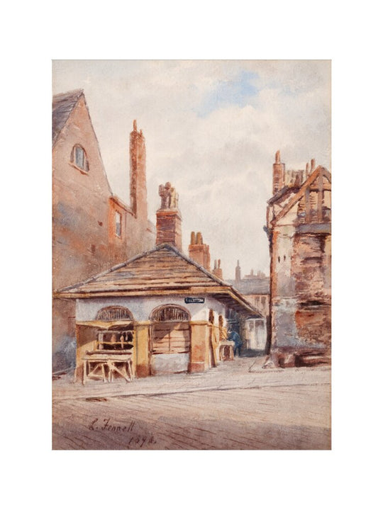 Louisa Fennell, Shambles Meat Market, Bull Ring, Wakefield, 1898