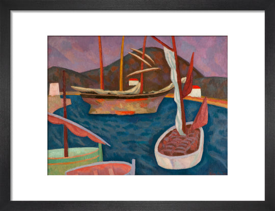 Roger Fry, Boats in a Harbour (St-Tropez), 1915