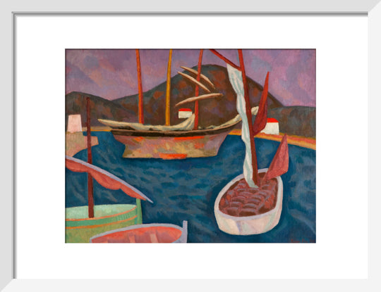 Roger Fry, Boats in a Harbour (St-Tropez), 1915