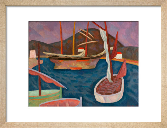 Roger Fry, Boats in a Harbour (St-Tropez), 1915