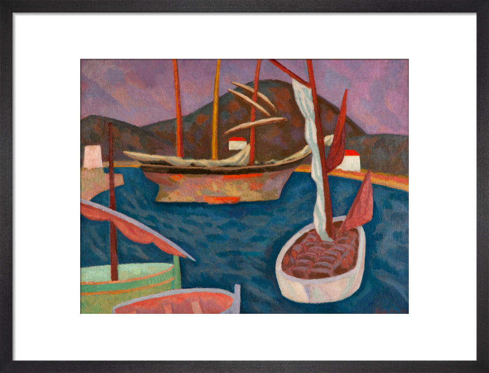 Roger Fry, Boats in a Harbour (St-Tropez), 1915