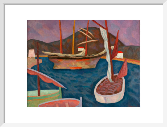 Roger Fry, Boats in a Harbour (St-Tropez), 1915