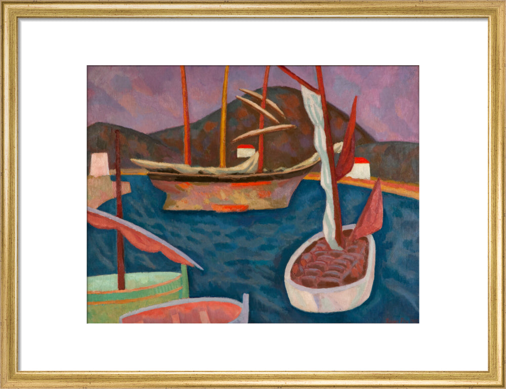 Roger Fry, Boats in a Harbour (St-Tropez), 1915