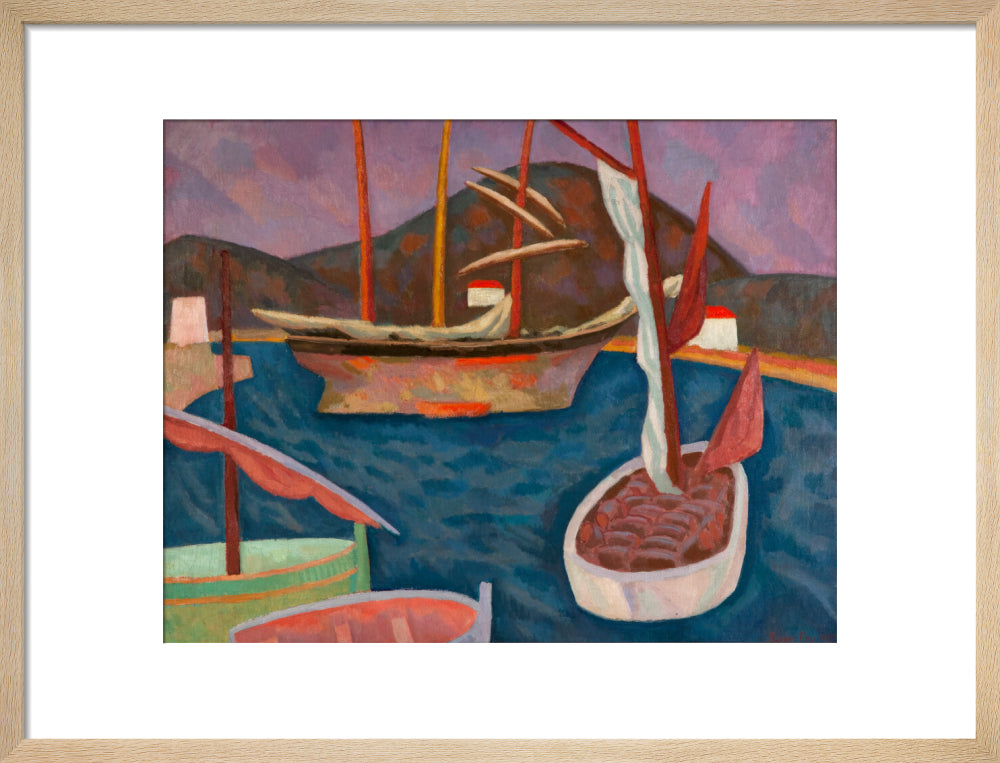 Roger Fry, Boats in a Harbour (St-Tropez), 1915