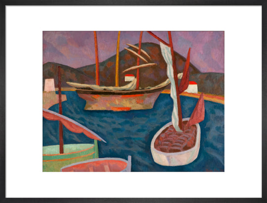 Roger Fry, Boats in a Harbour (St-Tropez), 1915