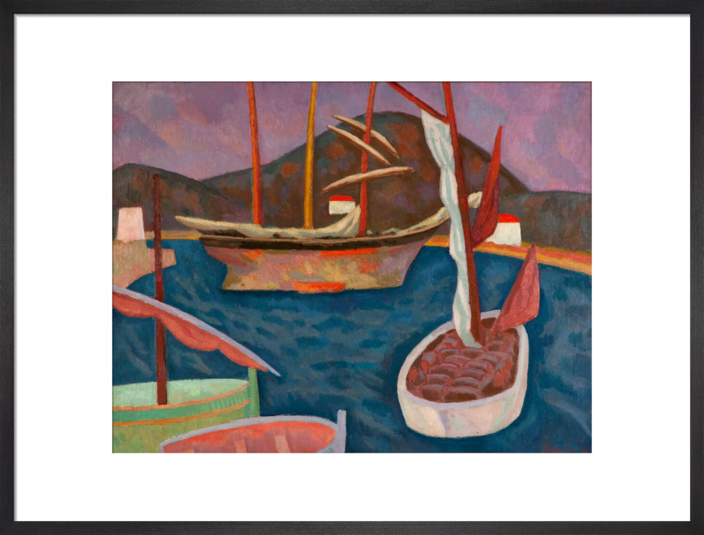 Roger Fry, Boats in a Harbour (St-Tropez), 1915