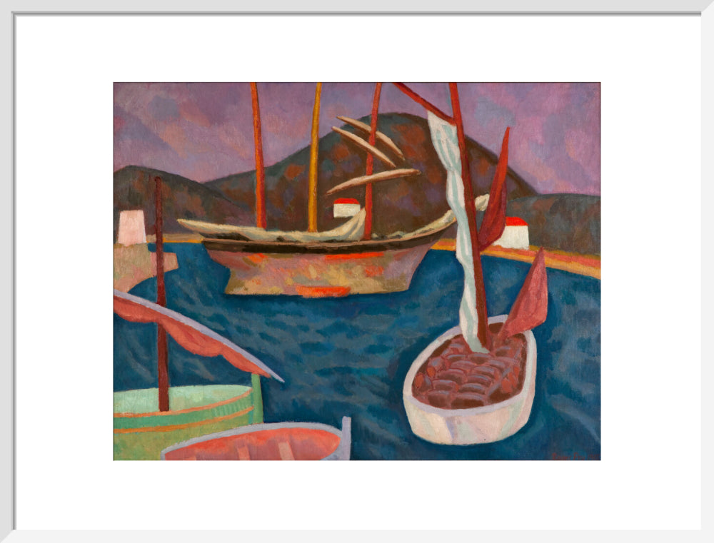 Roger Fry, Boats in a Harbour (St-Tropez), 1915