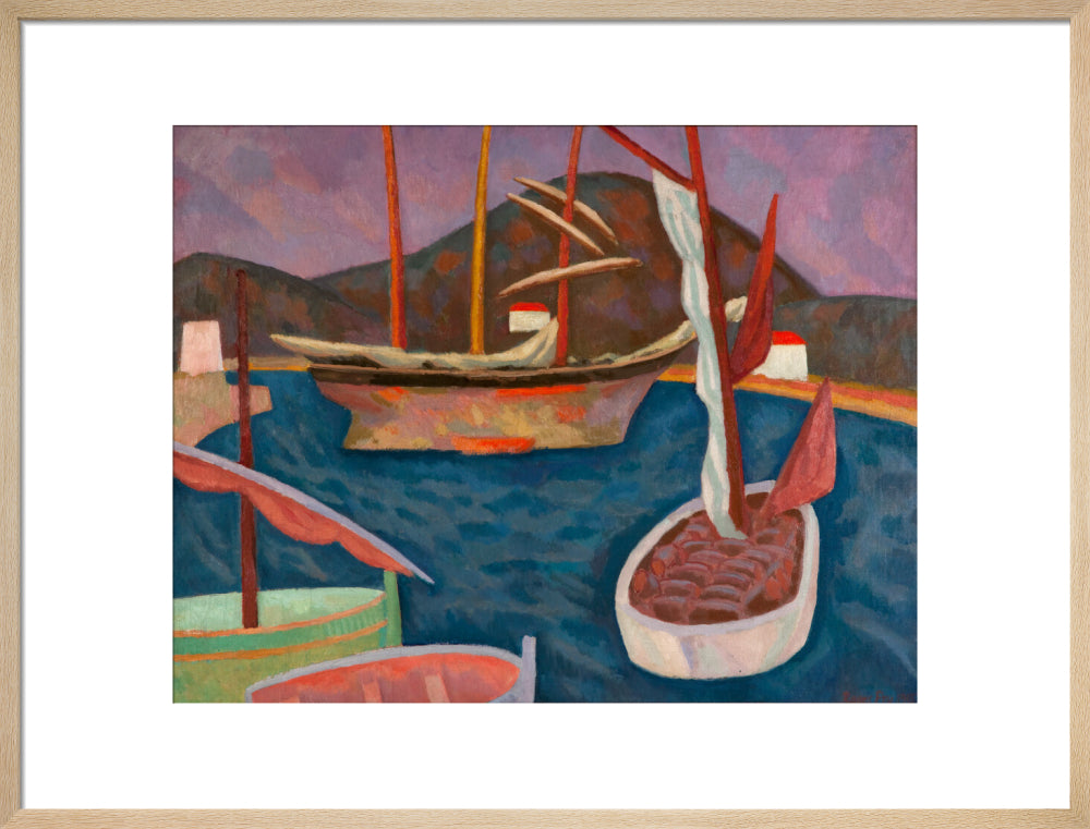 Roger Fry, Boats in a Harbour (St-Tropez), 1915