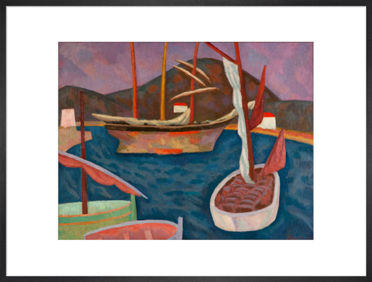 Roger Fry, Boats in a Harbour (St-Tropez), 1915