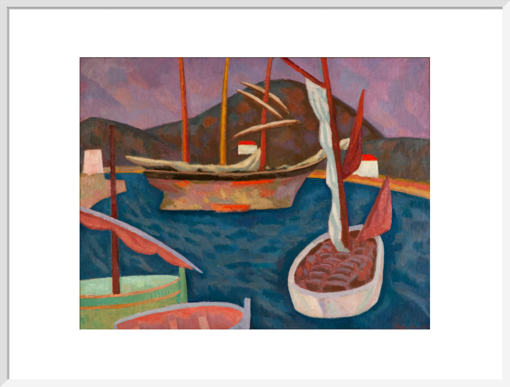 Roger Fry, Boats in a Harbour (St-Tropez), 1915