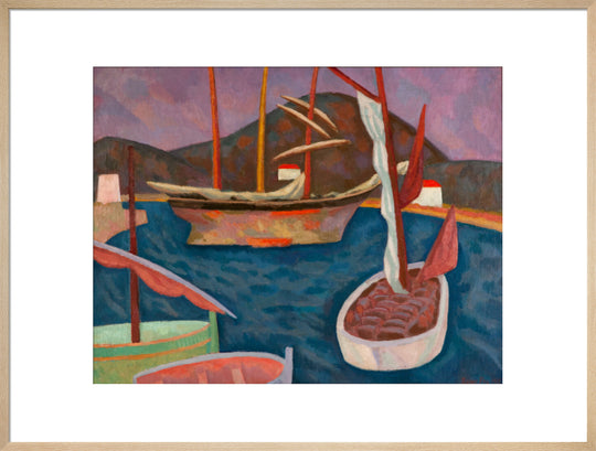 Roger Fry, Boats in a Harbour (St-Tropez), 1915