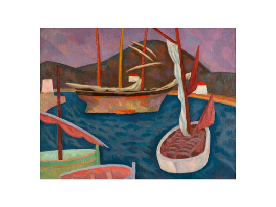 Roger Fry, Boats in a Harbour (St-Tropez), 1915
