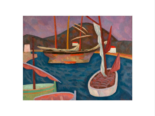 Roger Fry, Boats in a Harbour (St-Tropez), 1915